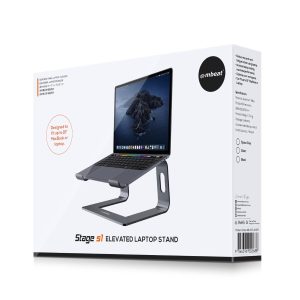 mbeat Stage S1 Space Grey Elevated Laptop Stand up to 16