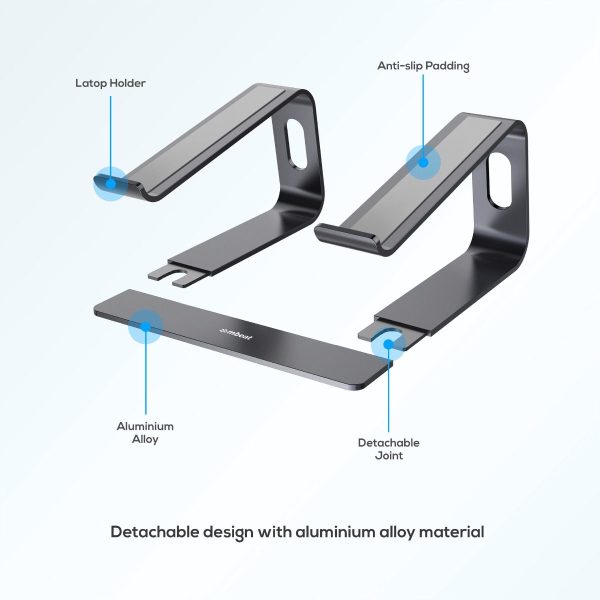 mbeat Stage S1 Space Grey Elevated Laptop Stand up to 16″” Laptop