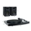 mbeat Pro-M Turntable with Bluetooth Speakers (Black)