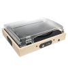 mbeat Slim Wooden Style USB Turntable