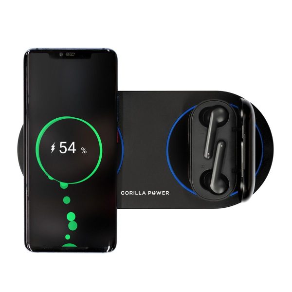 mbeat Gorilla Power Dual Wireless Charging Pad