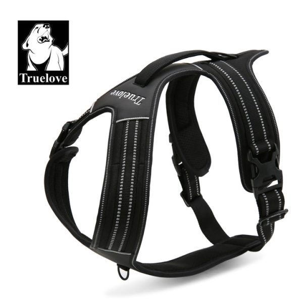 Reflective Heavy Duty Harness – L, Black