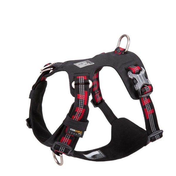 Lightweight 3M reflective Harness – L, Black