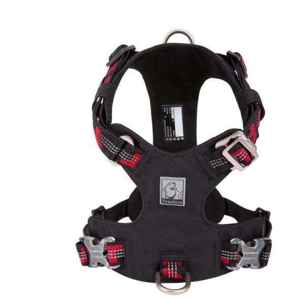 Lightweight 3M reflective Harness – L, Black