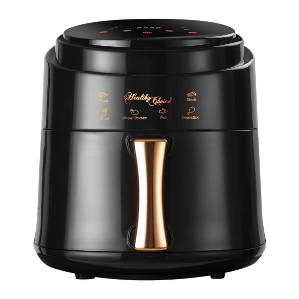 6.5L Digital Air Fryer, w/ Timer, 360° Cooking, 1900W, 6 Programs