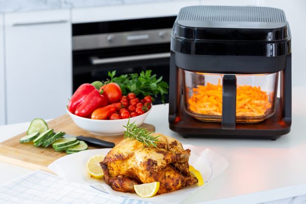 6.5L Glass Digital Air Fryer Oven, 1200W, >200?C, Easy Cleaning