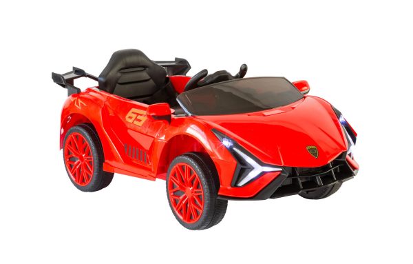 Ferrari Inspired 12V Ride-on Electric Car with Remote Control – Red