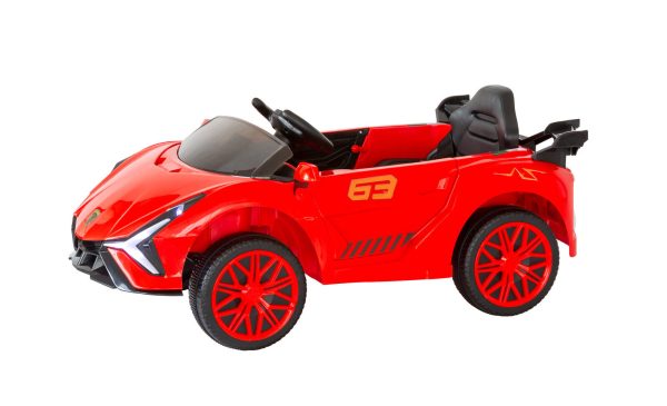 Ferrari Inspired 12V Ride-on Electric Car with Remote Control – Red