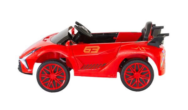 Ferrari Inspired 12V Ride-on Electric Car with Remote Control – Red