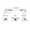 32A/3Phase 22kW 5Meter EV Power Type 2 to Type 2 Charging Cable with Storage Bag