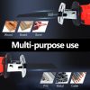 Red Cordless Electric Reciprocating Saw Cutter w+ Blades For Makita Battery