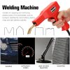 Handy Plastic Welder Garage Repair Welding Tool Kit Hot Staplers Bumper Machine