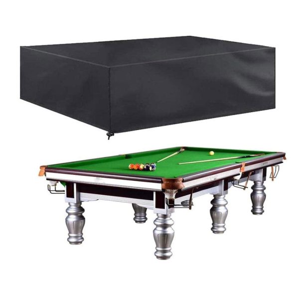 Outdoor Pool Snooker Billiard Table Cover Polyester Waterproof Dust Cap – 8 ft