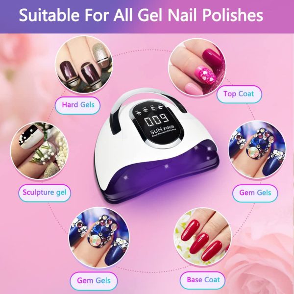 Nail Lamp UV LED Light Professional Nail Polish Dryer Art Gel Curing Device