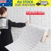 3D Wall Paper Panel Foam Brick Self Adhesive Waterproof Wallpaper Sticker – 10 M