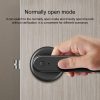 Smart Fingerprint Door Lock Electronic Handle Digital Password Bluetooth Key APP. – Black