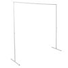 Wedding Arch White Square Backdrop Flower Display Stand Background 2.2M