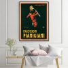 Maccheroni Pianiciani Black Frame Canvas Wall Art – 50×70 cm