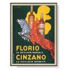 Florio Cinzano Black Frame Canvas Wall Art – 50×70 cm