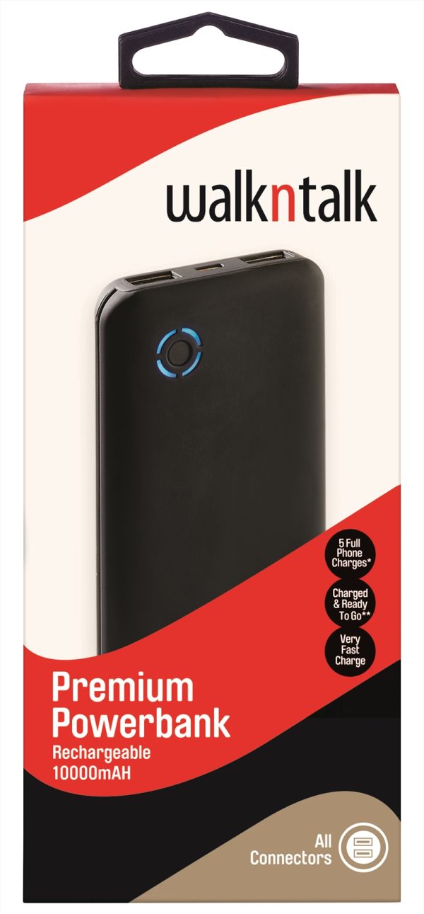 Walkntalk – 10000mAH Premium Powerbank