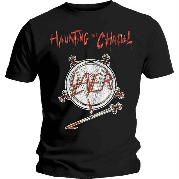 Slayer – Haunting The Chapel Tshirt – S