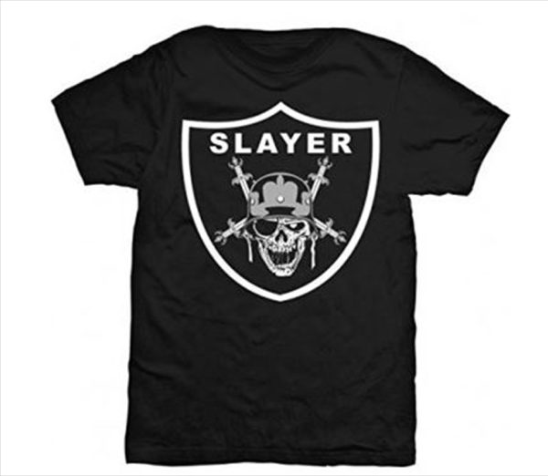 Slayer – Raiders Logo Tshirt – M