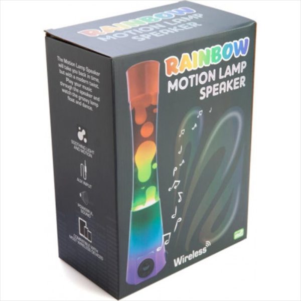 Rainbow Motion Speaker Lamp