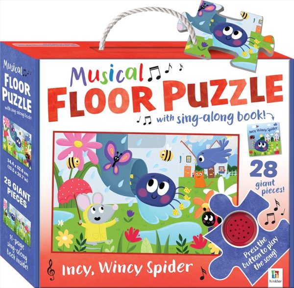 Musical Floor Puzzle – Incy Wincy Spider (SANITY EXCLUSIVE)