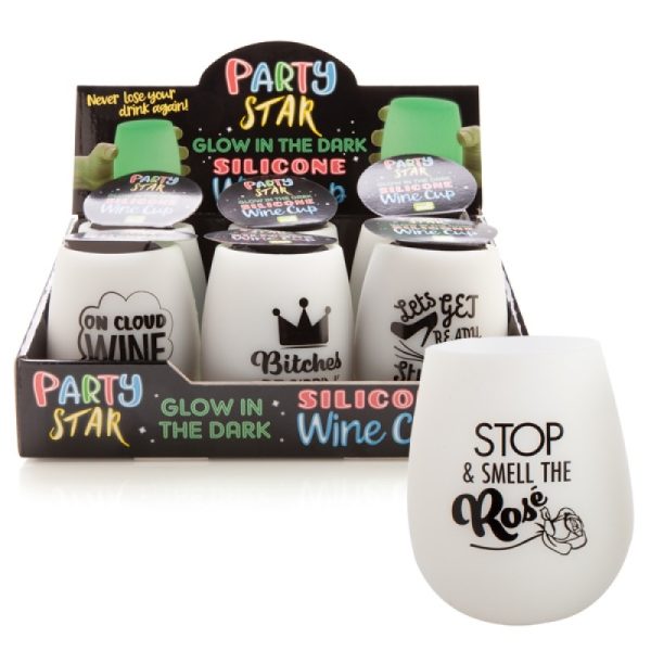 Glow In The Dark Wine Cup – One Design Chosen At Random