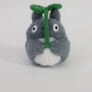 Studio Ghibli Plush: My Neighbor Totoro - Fluffy Totoro Beanbag with Leaf