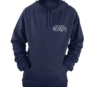 Fantastic Beasts Macusa Girls Hooded Pouch Sweat Womens Size 12 Hoodie