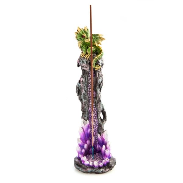 Baby Dragon Crystal Incense Burner