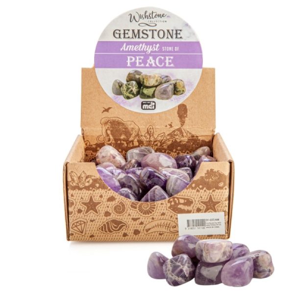 Gemstone Tumbled  (SENT AT RANDOM) – Amethyst