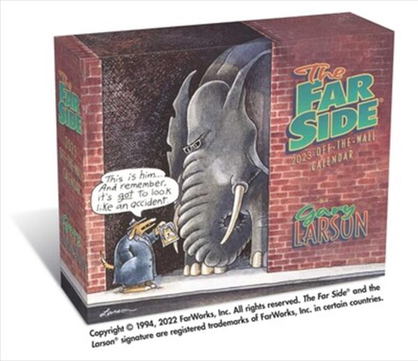 Far Side 2023 Off The Wall Boxed Calendar