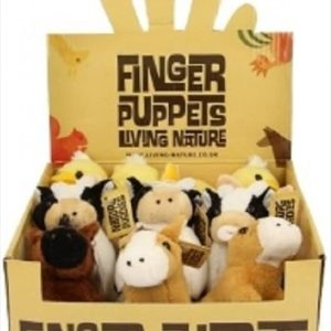 Farm Finger Puppets 10cm (SENT AT RANDOM)