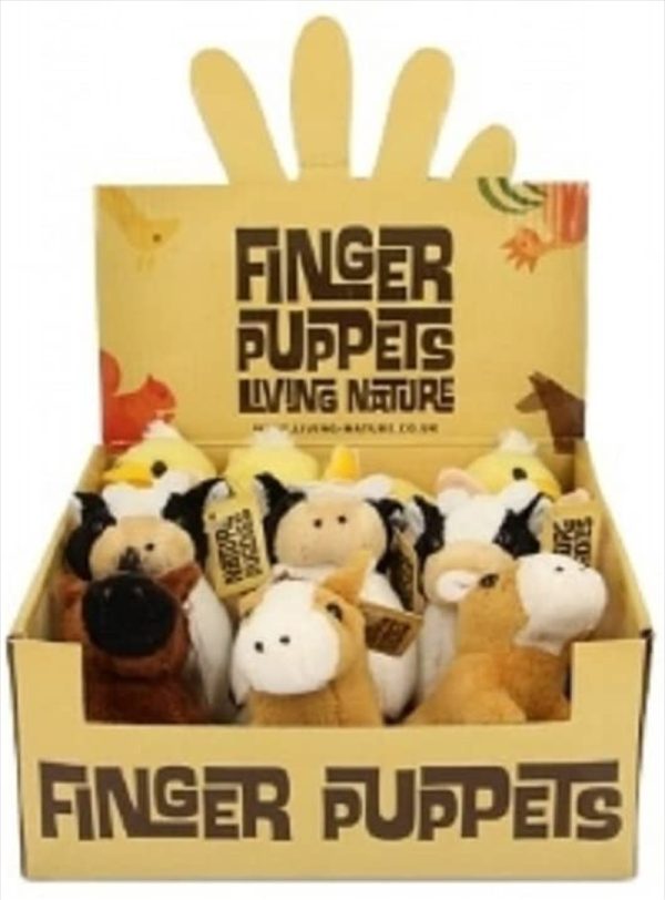 Farm Finger Puppets 10cm (SENT AT RANDOM)