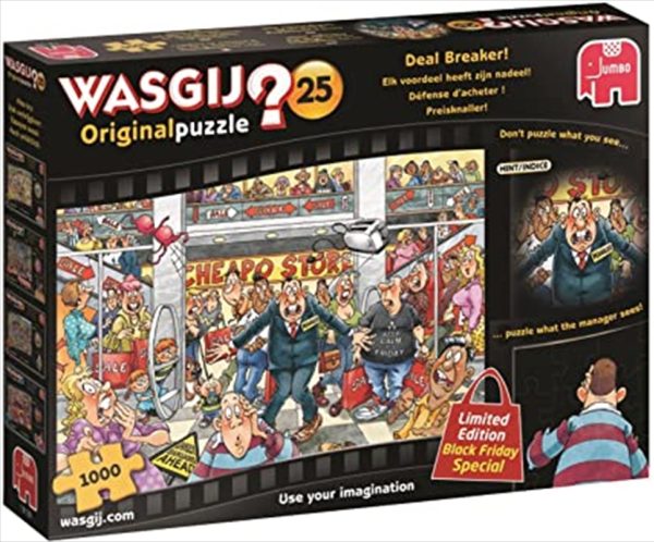 Wasgij 1000 Piece Puzzle – Original Deal Breaker