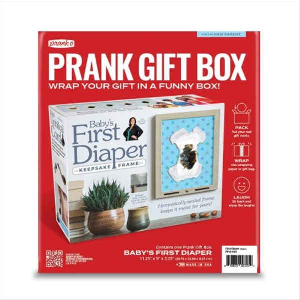 PRANK-O Prank Gift Box – Babys First Diaper