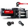 X-BULL Electric Winch 3000lbs/1360kg Wireless 12V Steel Cable ATV 4WD BOAT 4X4