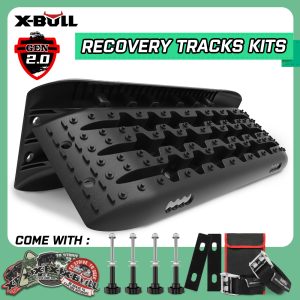 X-BULL Recovery tracks 10T Sand Mud Snow RED Offroad 4WD 4×4 91cm Gen 2.0