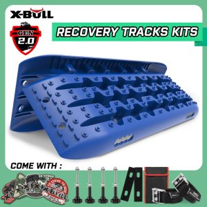 X-BULL Recovery tracks 10T Sand Mud Snow RED Offroad 4WD 4×4 91cm Gen 2.0