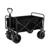 Folding Cart – 90x50x60 cm, Black