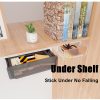 Under Desk Drawer Slide-out Large Office Organizers and Storage Drawers – Small, Black