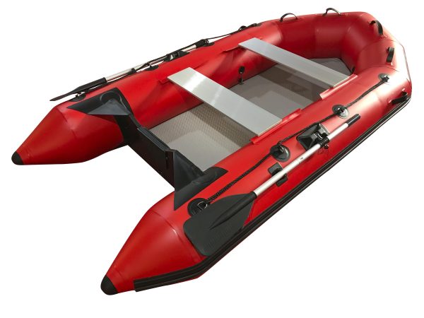 2.3m Inflatable Dinghy Boat Tender Pontoon Rescue – Red