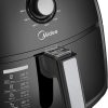 Midea 4L 1500W Multi-functional Air Fryer – Black