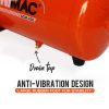 UNIMAC Air Compressor Electric Portable Inflator Direct Tank Pump Oil – 24L 2HP