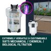 PROTEGE Aquarium External Canister Filter Pump Aqua Fish Tank Pond Pump – 2400 L/H