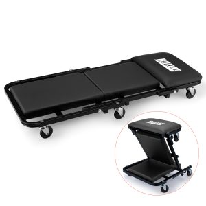 BULLET Folding Creeper Mechanics Stool Seat Trolley Garage Workshop Mechanic.