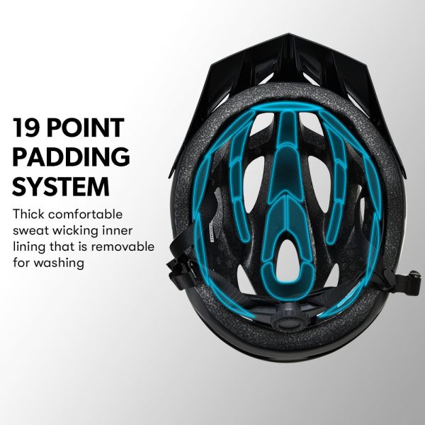 VALK Mountain Bike Helmet Medium 56-58cm MTB Bicycle Cycling Safety Accessories