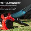 BAUMR-AG Cordless Leaf Blower Vacuum Petrol Hand Garden Lawn Held Vac 2-Stroke